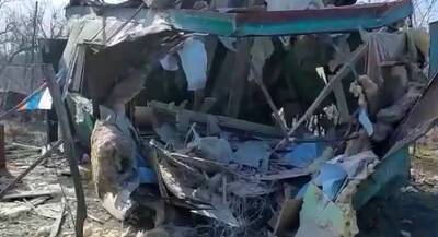 Снаряд полностью разрушил российский пограничный пункт в Ростовской области