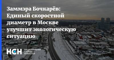 Заммэра Бочкарёв: Единый скоростной диаметр в Москве улучшит экологическую ситуацию