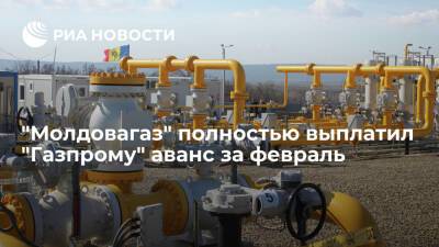 Вадим Чебан: "Молдовагаз" полностью выплатил "Газпрому" аванс за февраль