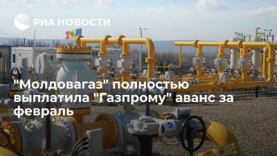 Вадим Чебан: "Молдовагаз" полностью выплатила "Газпрому" аванс за февраль