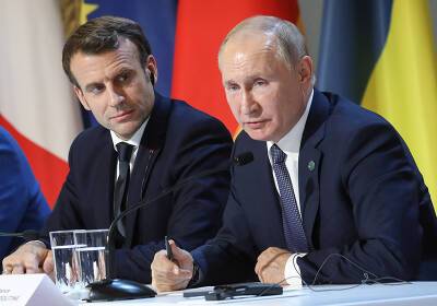 Путин назвал Макрону условие для проведения саммитов по Украине
