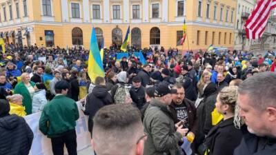 Националисты провели в Одессе «марш единства»