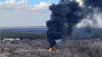Обстрел Луганской ТЭС: жители остались без тепла, вспыхнул склад с горючим