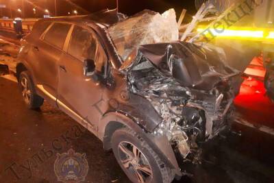 В Ефремове из-за ДТП с грузовым автомобилем погиб 54-летний мужчина