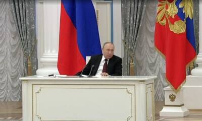В прямой трансляции состоялось Большое заседание Совета безопасности России