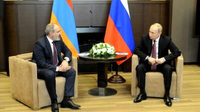 Путин пригласил Пашиняна посетить Россию с официальным визитом