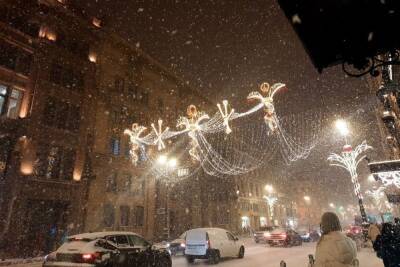 Петербуржцев предупредили о сильном снегопаде 22 февраля