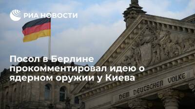 Посол в Берлине Нечаев: идея о ядерном оружии у Киева не найдет понимания в Европе