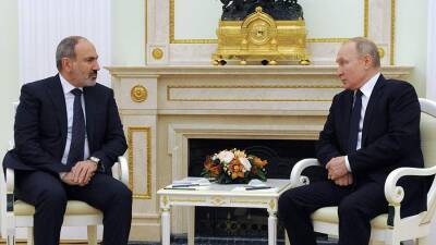 Путин пригласил Пашиняна в Россию с официальным визитом