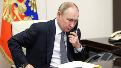 Путин по телефону проинформировал Шольца об итогах заседания Совбеза