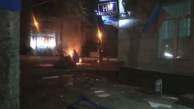 В Луганске произошел взрыв. Пострадал руководитель представительства ЛНР