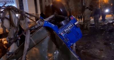 Оккупанты заявили о подрыве машины в оккупированном Луганске (видео)