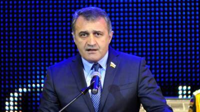 Президент Южной Осетии Бибилов лично поздравил главу ДНР Пушилина с признанием независимости