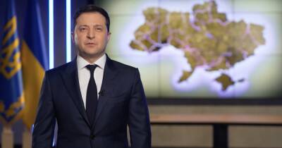 Зеленский заявил, что границы Украины "останутся прежними"