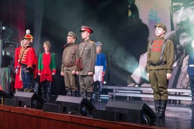 Защитников Отечества поздравили концертом в Южно-Сахалинске