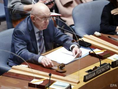 Постпред РФ на заседании Совбеза ООН заявил, что Украина "по-прежнему обязана выполнить Минские соглашения"