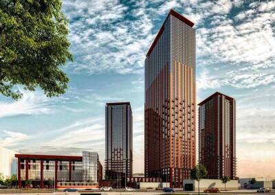 Архитекторы показали, как будут выглядеть три башни УГМК в Екатеринбурге
