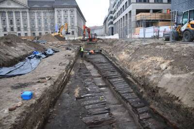 Дорога XIII века обнаружена в самом центре Берлина