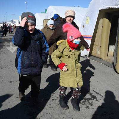 Первый поезд с беженцами из ДНР и ЛНР прибыл в Апрелевку