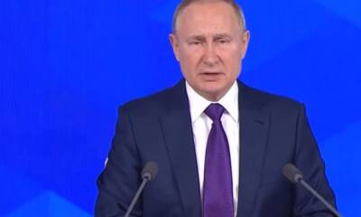 Путин сегодня выступит с телеобращением к россиянам