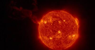 Исторический взрыв на Солнце. Аппарат Solar Orbiter снял гигантский солнечный протуберанец