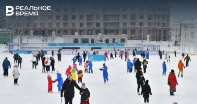 Из-за погодных условий каток в казанском парке «Черное озеро» будет закрыт до четверга