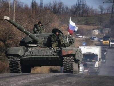оссийские танки движутся по территории Украины СРОЧНО