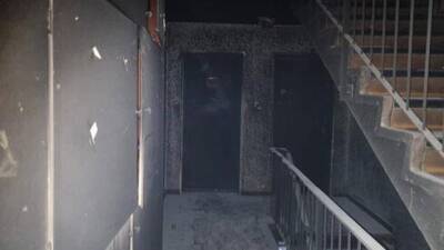 Пожар в Бат-Яме: пострадали 6 человек, женщина выпрыгнула из окна