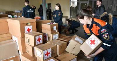 ЕР направила из Тамбова гуманитарную помощь беженцам с Донбасса