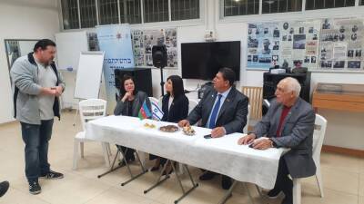 В мэрии израильского города Ашкелон состоялась встреча с азербайджанскими депутатами (ФОТО)