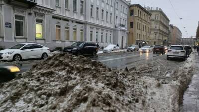 Тысячи петербуржцев продолжают жаловаться на уборку снега и наледи