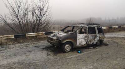 Диверсия на трассе Донецк-Горловка, от взрывов погибли три человека