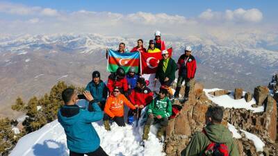 Турецкие и азербайджанские альпинисты почтили память жертв Ходжалинской трагедии (ФОТО)