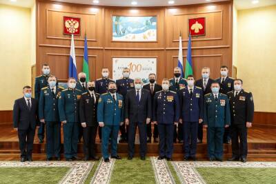 Владимир Уйба поздравил офицеров Республики Коми с наступающим Днём защитника Отечества