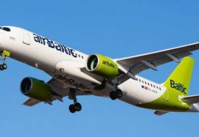 airBaltic не будет летать в Украину по ночам