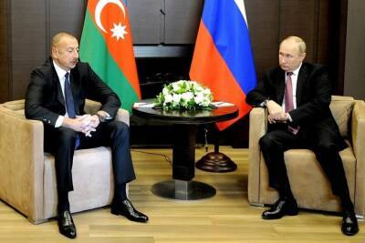 В Кремле началась встреча Путина и Алиева