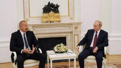 Путин посвятил Алиева в детали ситуации вокруг Украины