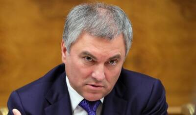 Вячеслав Володин призвал «верить» в восстановление курса рубля