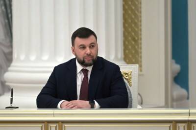 Пушилин: ДНР не исключает, что обратится за помощью к России