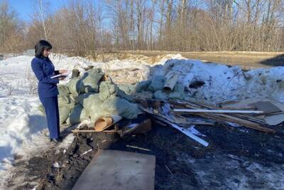 Прокуратура города Донского проверяет факт незаконного размещения отходов