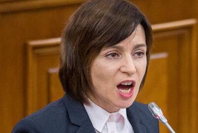 Санду: В Молдавии будут наказывать за новости о признании Россией Донбасса