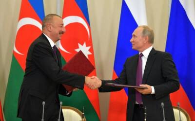Путин: Отношения России и Азербайджана перешли на качественно иной уровень