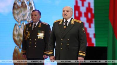 Выступление Александра Лукашенко на торжественном собрании, посвященном Дню защитников Отечества и Вооруженных Сил Республики Беларусь