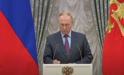 Владимир Путин пояснил, в каках границах Россия признала республики Донбасса