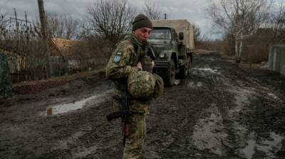 На Донбассе убит украинский военнослужащий