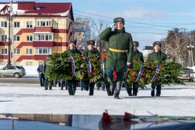 Память погибших защитников Отечества почтили в Южно-Сахалинске