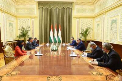 Президент Таджикистана принял делегацию Европарламента