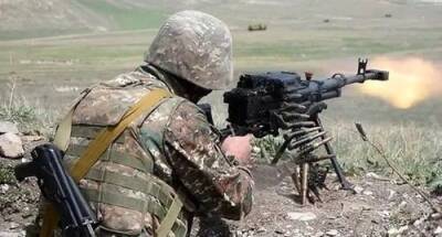 Подверглись обстрелу позиции азербайджанской армии