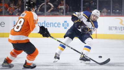 Шайбы Тарасенко и Барбашёва помогли «Сент-Луису» разгромить «Филадельфию» в матче НХЛ