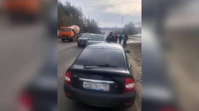 Десятилетний мальчик попал в больницу после ДТП с 4 машинами в Воронеже